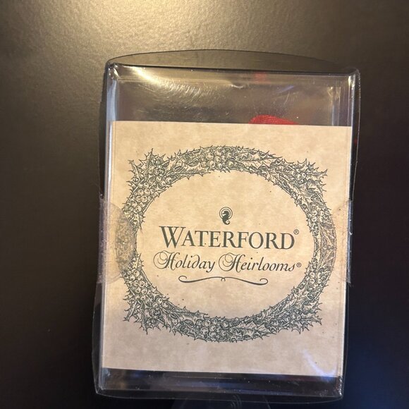 Waterford Mini God Bless America Heart Pin - Picture 2 of 2